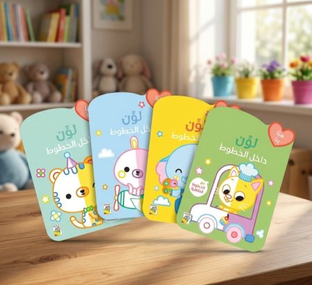 "لوّن داخل الخطوط"