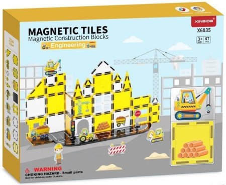 Magnetic tiles - Engineering Edition بلاط مغناطيسي -  الهندسة