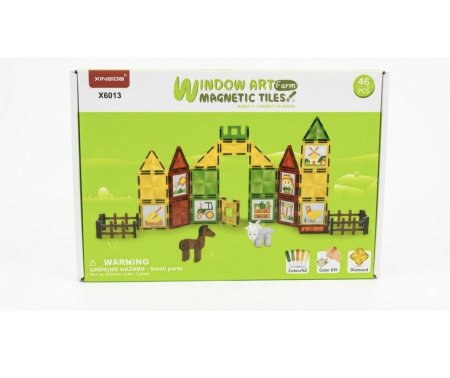 Magnetic Tiles - Farm Edition بلاط مغناطيسي - المزرعة